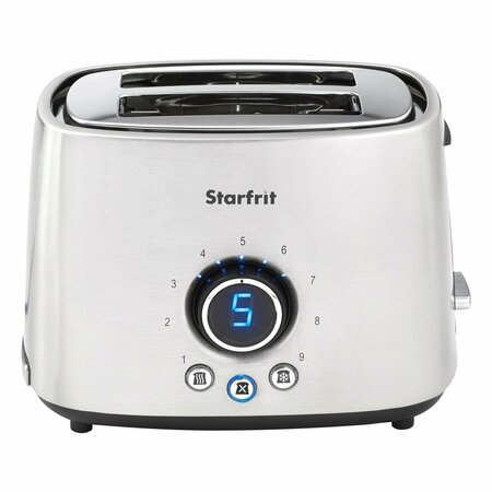 Starfrit 2-Slice Toaster, Brushed Stainless Steel 024020-004-0000